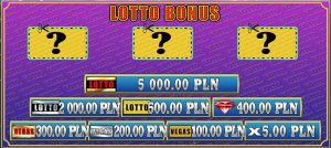 Lotto Bonus Plansza